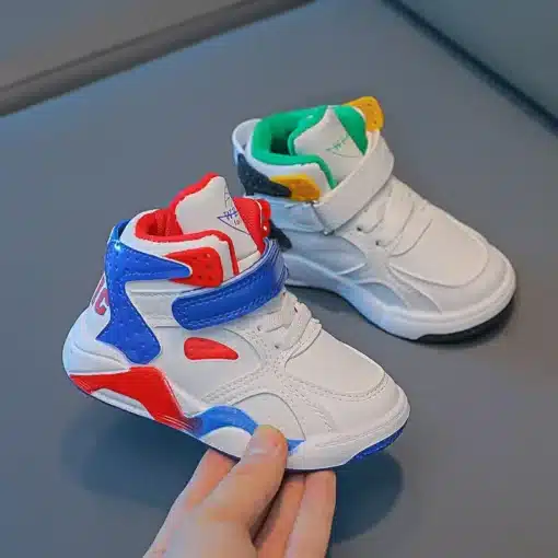 Kids-Fashion-High-top-Sneakers-for-Boys-Girls-Shoes-Breathable-Sports-Running-Shoes-Lightweight-Children-Casual-3