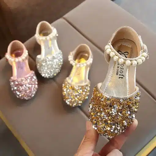 Summer-Girls-Shoes-Bead-Mary-Janes-Flats-Fling-Princess-Shoes-Baby-Dance-Shoes-Kids-Sandals-Children