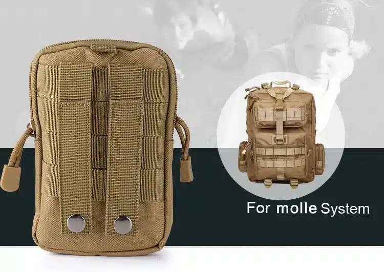 Tactical Molle bag Pouch Belt Waist Packs Bag Pocket Military Waist Fanny Pack Pocket for Iphone 6 6s 5s for Samsung Galaxy S6 16