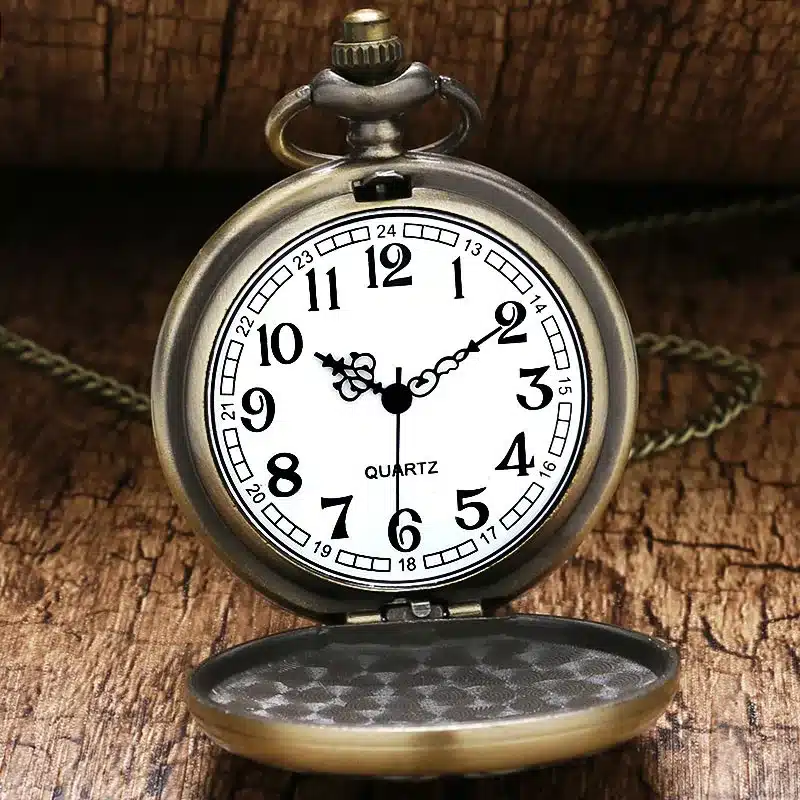2017 Luxury Fashion Vintage Elegant Ceramics Flowers Antique Quartz Pocket Watch Necklace Pendant Clock For men and women gift 8