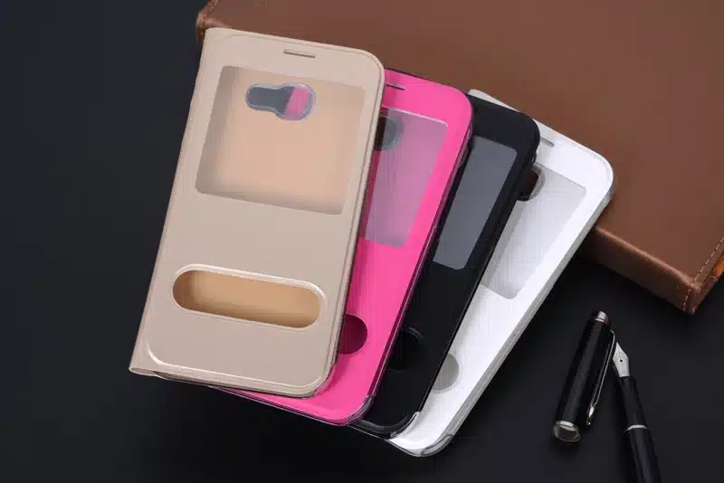Asuwish Flip Cover Leather Case For Samsung Galaxy A5 2017 A3 2017 A7 2017 SM A320 A320F A520 A520F A720 A720F View Phone Case 2