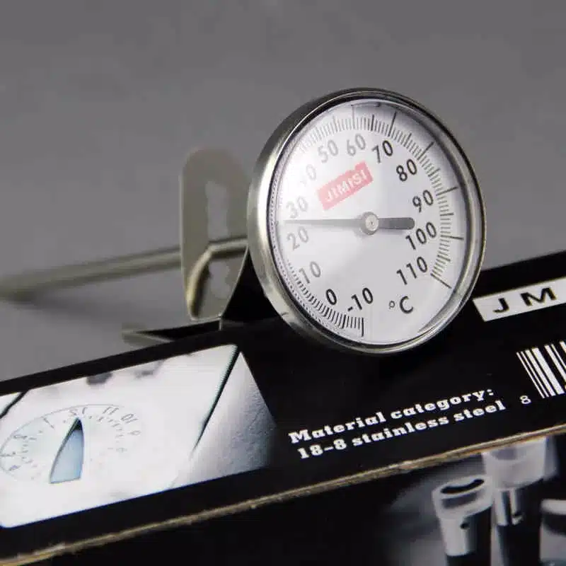 Stainless Steel Sensor Cooking Milk Food Coffee Thermometer with Large Dial Tamper Perfect 9