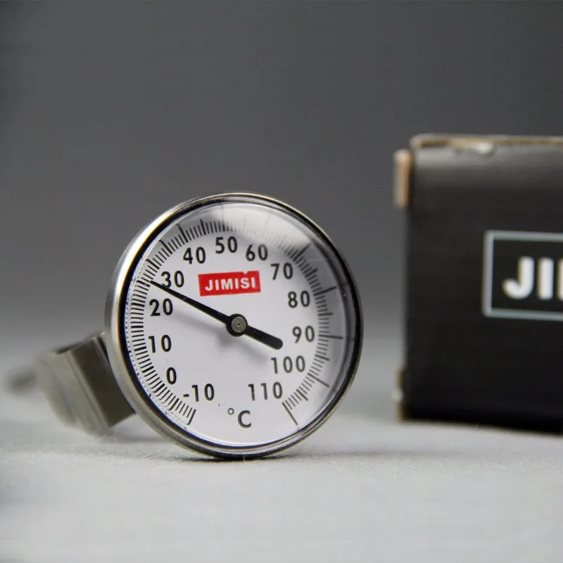Stainless Steel Sensor Cooking Milk Food Coffee Thermometer with Large Dial Tamper Perfect 14