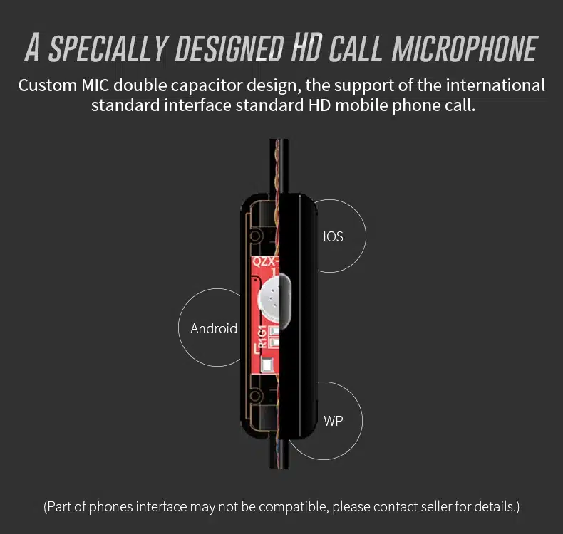 KZ-ED2 Professional In-Ear Earphone Metal Heavy Bass Sound Quality Music Earphone 's High-End Brand Headset fone de ouvido 10
