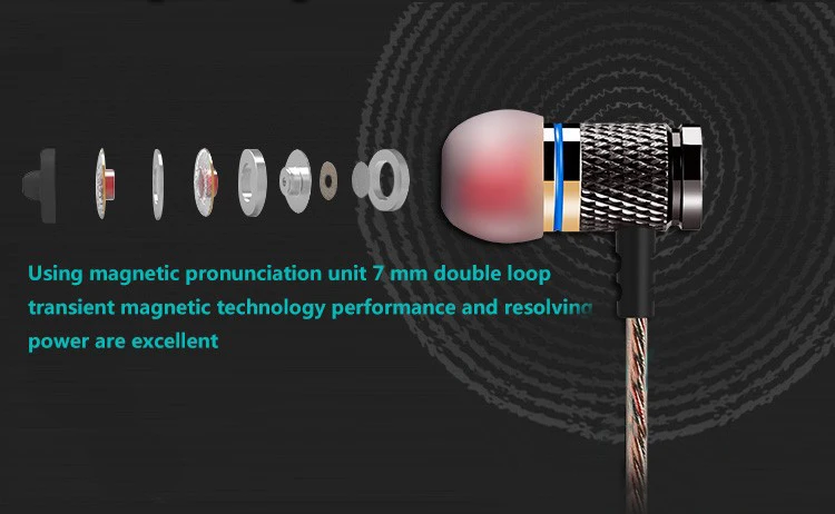 KZ-ED2 Professional In-Ear Earphone Metal Heavy Bass Sound Quality Music Earphone 's High-End Brand Headset fone de ouvido 13