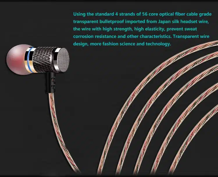 KZ-ED2 Professional In-Ear Earphone Metal Heavy Bass Sound Quality Music Earphone 's High-End Brand Headset fone de ouvido 14