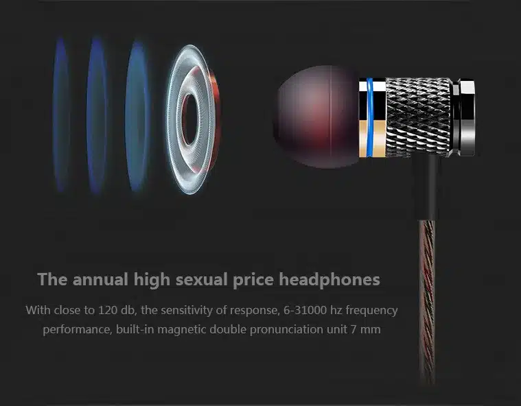 KZ-ED2 Professional In-Ear Earphone Metal Heavy Bass Sound Quality Music Earphone 's High-End Brand Headset fone de ouvido 26