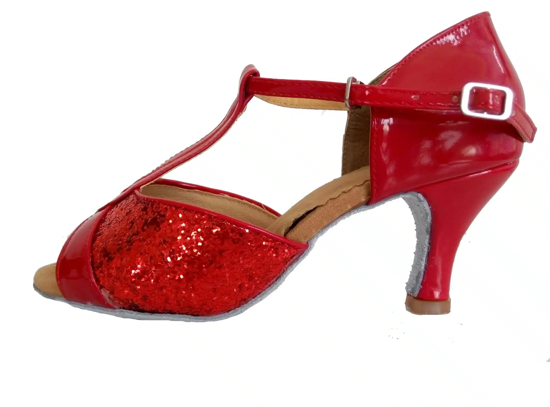 Hot Sale women's Latin dance shoes square and thin heel high quality ladies salsa dance shoes 27