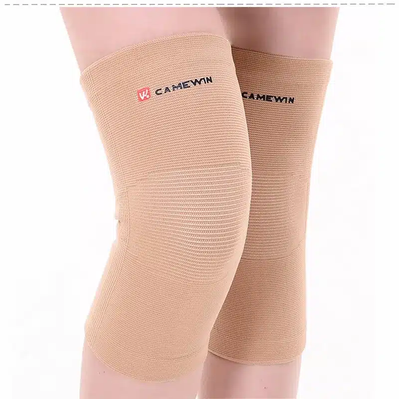 1 Piece Knee Protector Pads Warm CAMEWIN Brand High Elasticity Knee Support Relieve Arthritis Gym Sports Outdoor Guard Kneepad 21