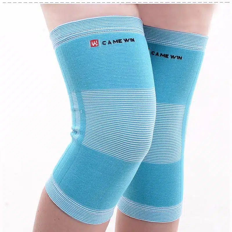 1 Piece Knee Protector Pads Warm CAMEWIN Brand High Elasticity Knee Support Relieve Arthritis Gym Sports Outdoor Guard Kneepad 25