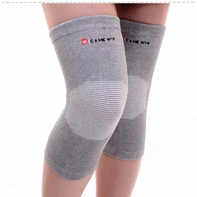 1 Piece Knee Protector Pads Warm CAMEWIN Brand High Elasticity Knee Support Relieve Arthritis Gym Sports Outdoor Guard Kneepad 29