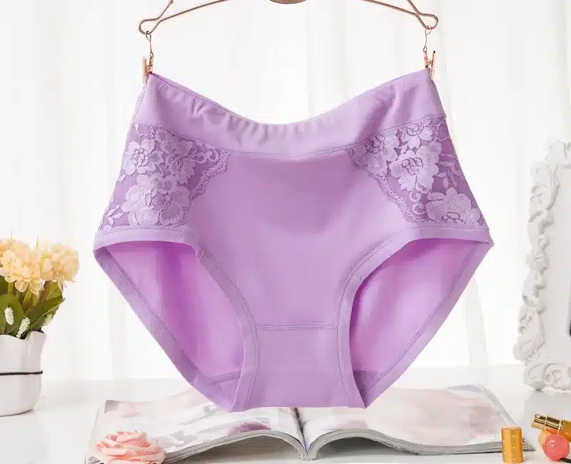 KL82 Fashion lace panties sexy seamless cute women underwear cotton plus size lady briefs hot sale 15