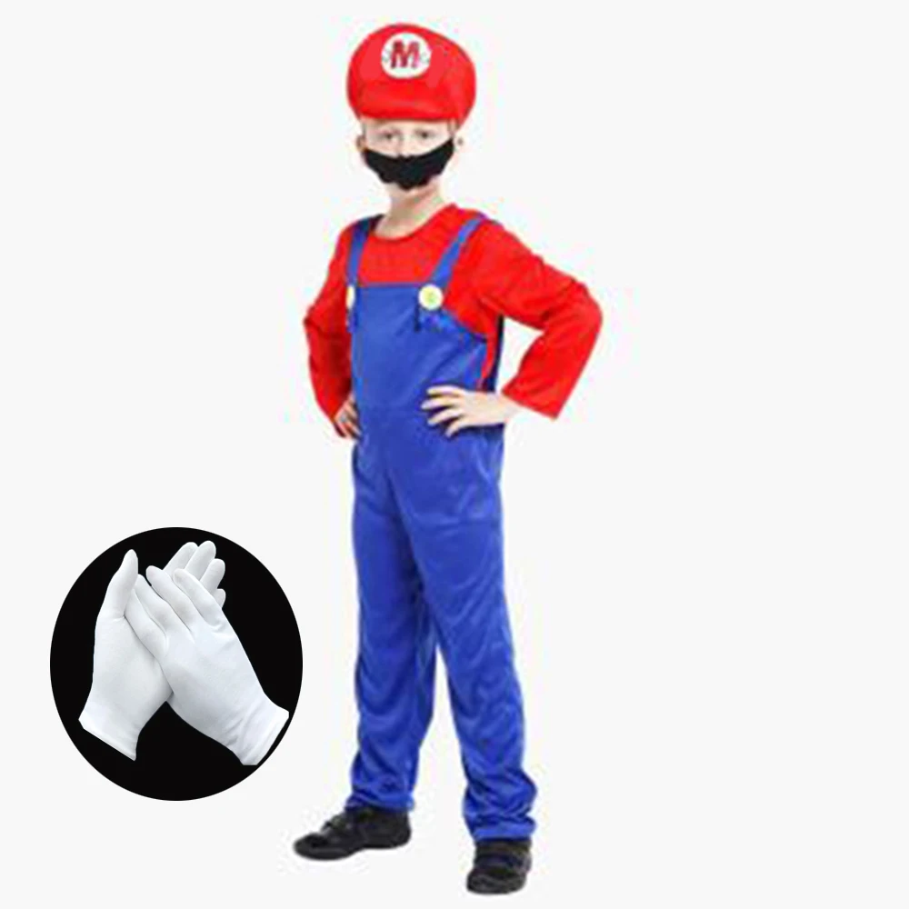 Super Mario kostüüm lastele