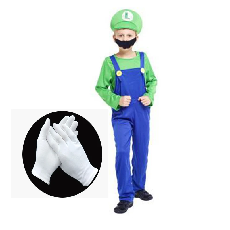Super Luigi kostüüm lastele