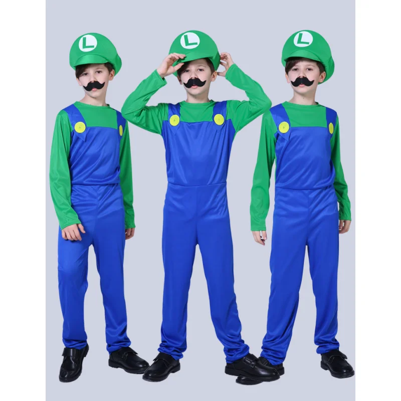 Super Luigi kostüümid poistele