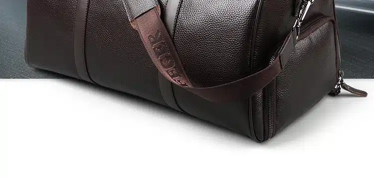 Free shipping FEGER brand fashion extra large weekend duffel bag big genuine leather business men's travel bag popular design 3