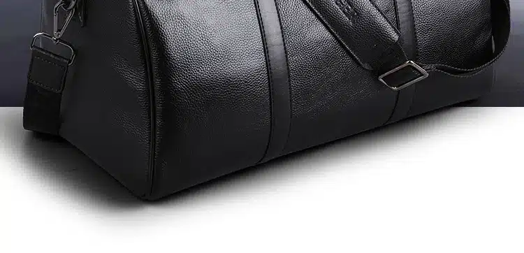 Free shipping FEGER brand fashion extra large weekend duffel bag big genuine leather business men's travel bag popular design 6