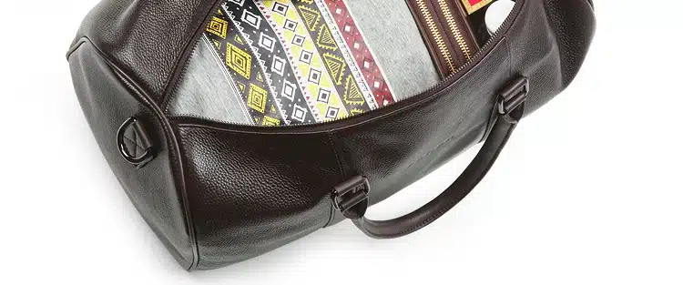 Free shipping FEGER brand fashion extra large weekend duffel bag big genuine leather business men's travel bag popular design 22