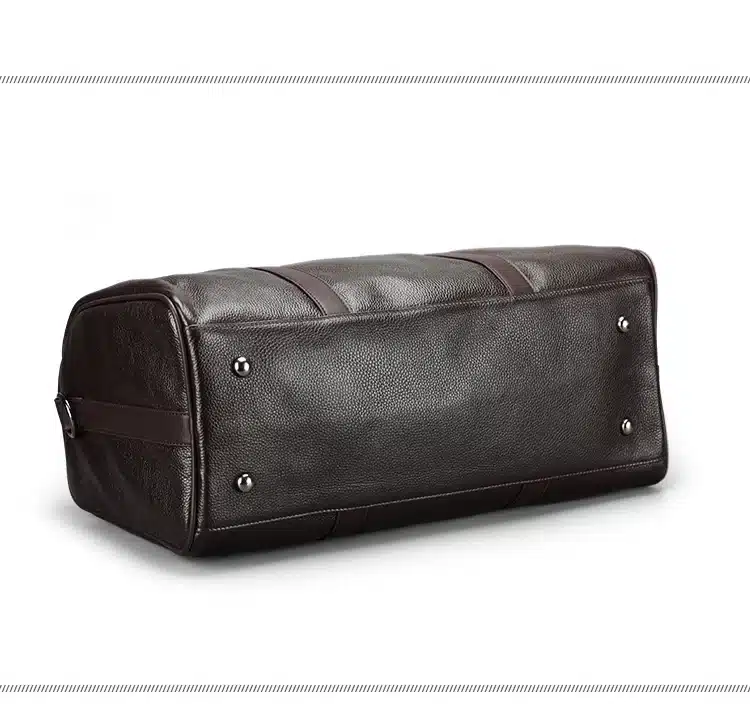 Free shipping FEGER brand fashion extra large weekend duffel bag big genuine leather business men's travel bag popular design 34