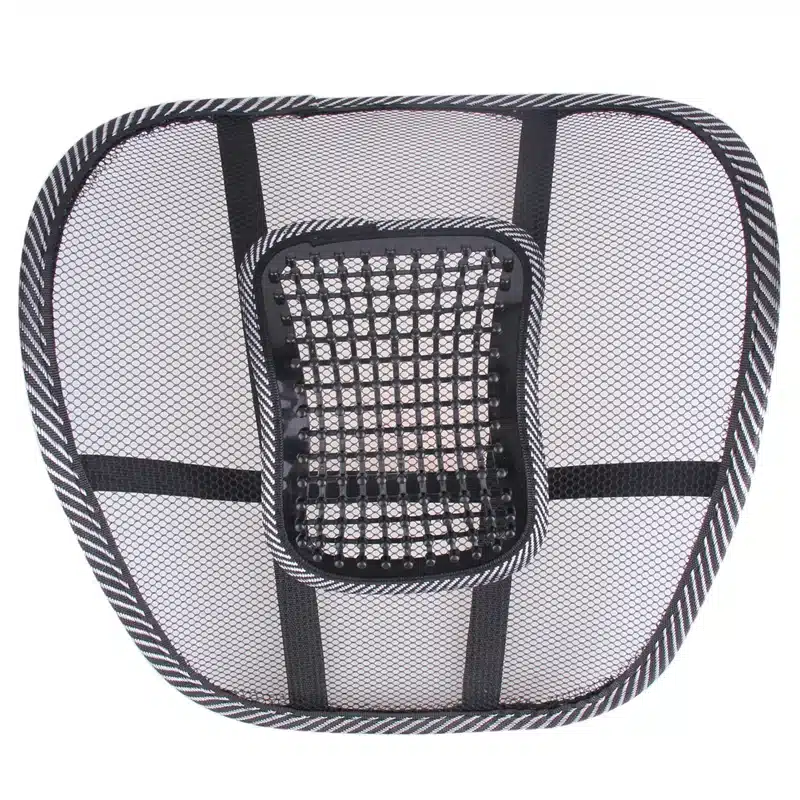 Car Seat Cover Comfort car massage seat Cushion Lumbar support for office chair Back Waist Brace Support Car Cushion Pad 7