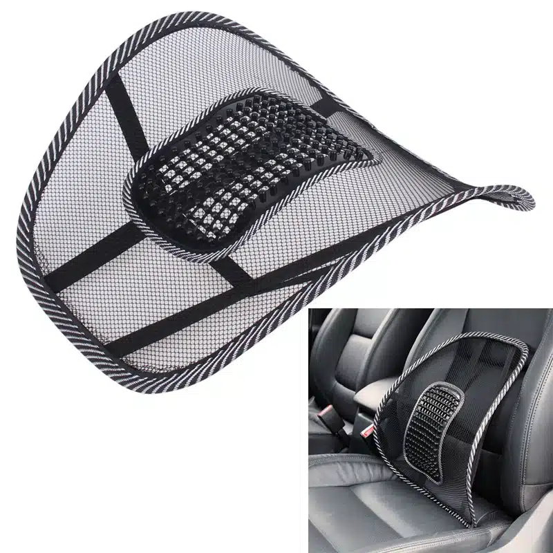 Car Seat Cover Comfort car massage seat Cushion Lumbar support for office chair Back Waist Brace Support Car Cushion Pad 8