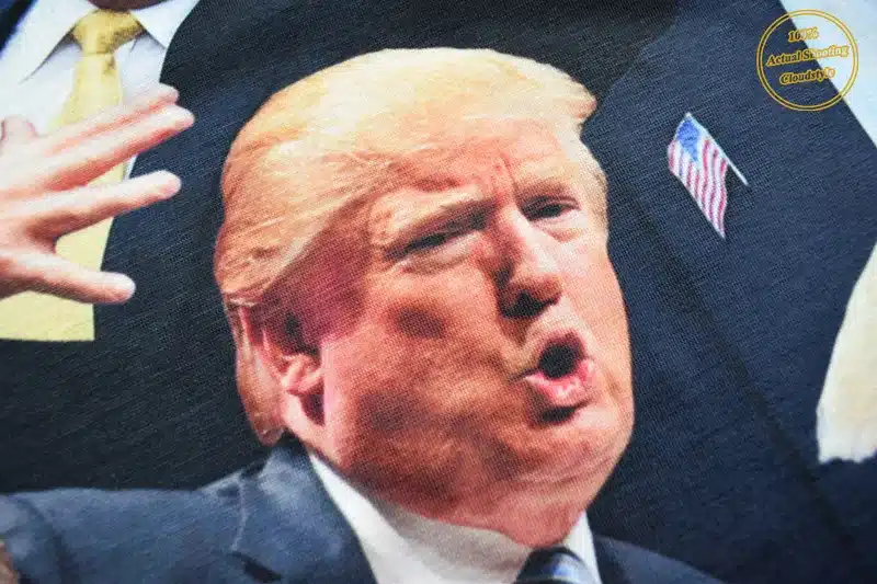 Donald Trumpi T-särk | kujundav pilt e-kaubamaja pildikogust