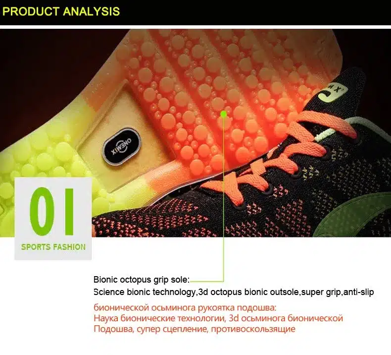 Onemix Sport Shoes Men Running Shoe Elastic Red Black Sneaker Air Cushion Athletic Trainer Man Training Size EU 39-47 US 12 13 6