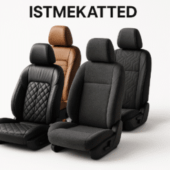 Erinevat värvi ja stiiliga auto istmekatted