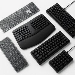 Ergonoomilised klaviatuurid erinevates stiilides