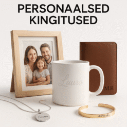 Isikupärastatud kingitus tekstiga