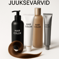 Erinevad juuksevärvid ja juuksehooldustooted