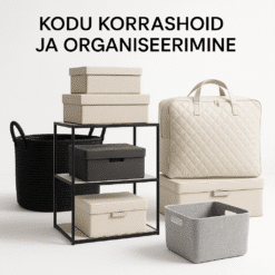 Hoiukorvid, karbid ja organiseerimiskotid