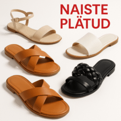 Erinevat stiili ja värvi naiste plätud