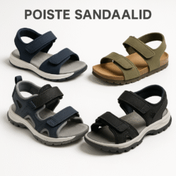 Mugavad ja vastupidavad poiste sandaalid erinevates disainides ja suurustes