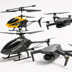 Erinevad mängu helikopterid ja droonid
